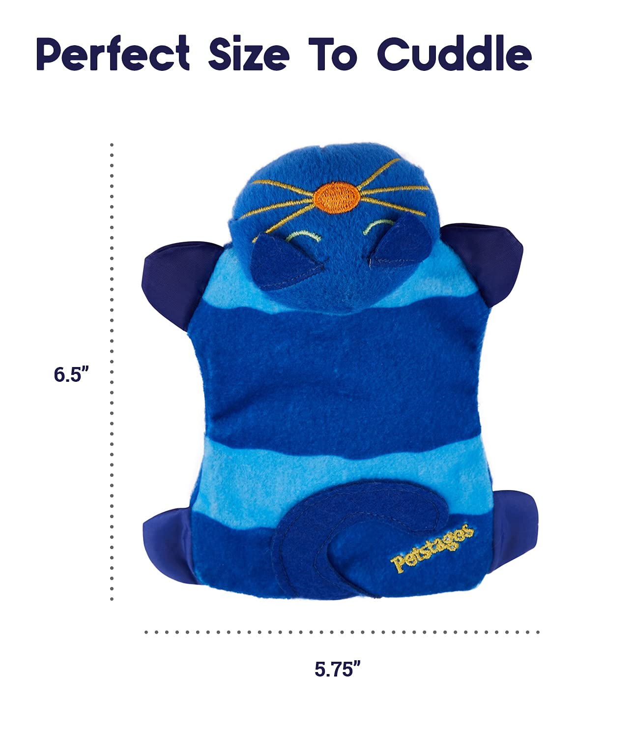Calming Cat Toy with Purring Sound for Stress Relief
