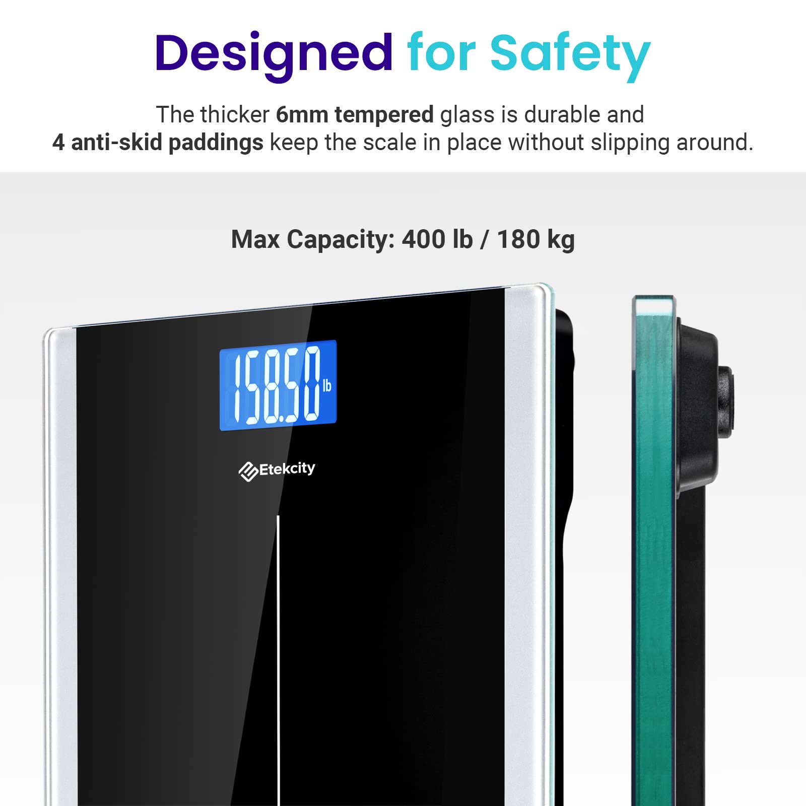 Smart Body Weight Scale with Accurate BMI Tracking
