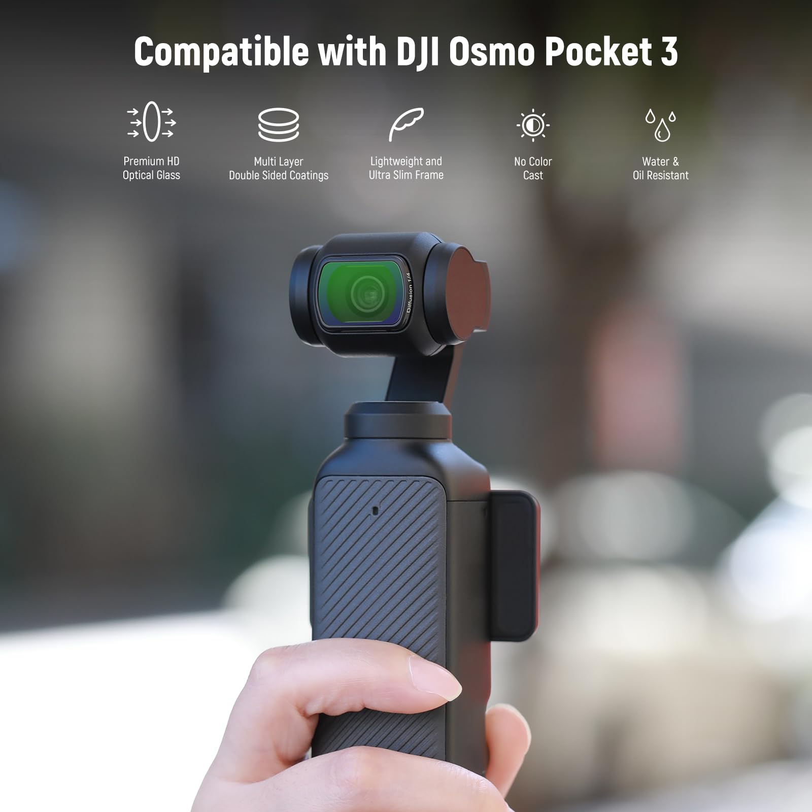 Neewer HD CPL ND Filter Kit for DJI OSMO Pocket