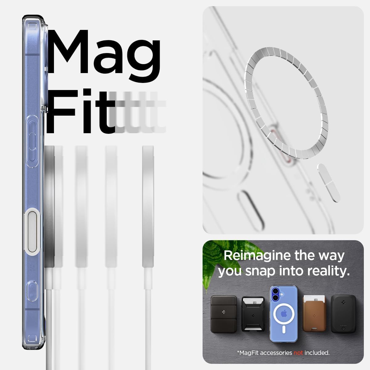 Spigen Ultra Hybrid iPhone 16 Pro Max Case with MagSafe Compatibility