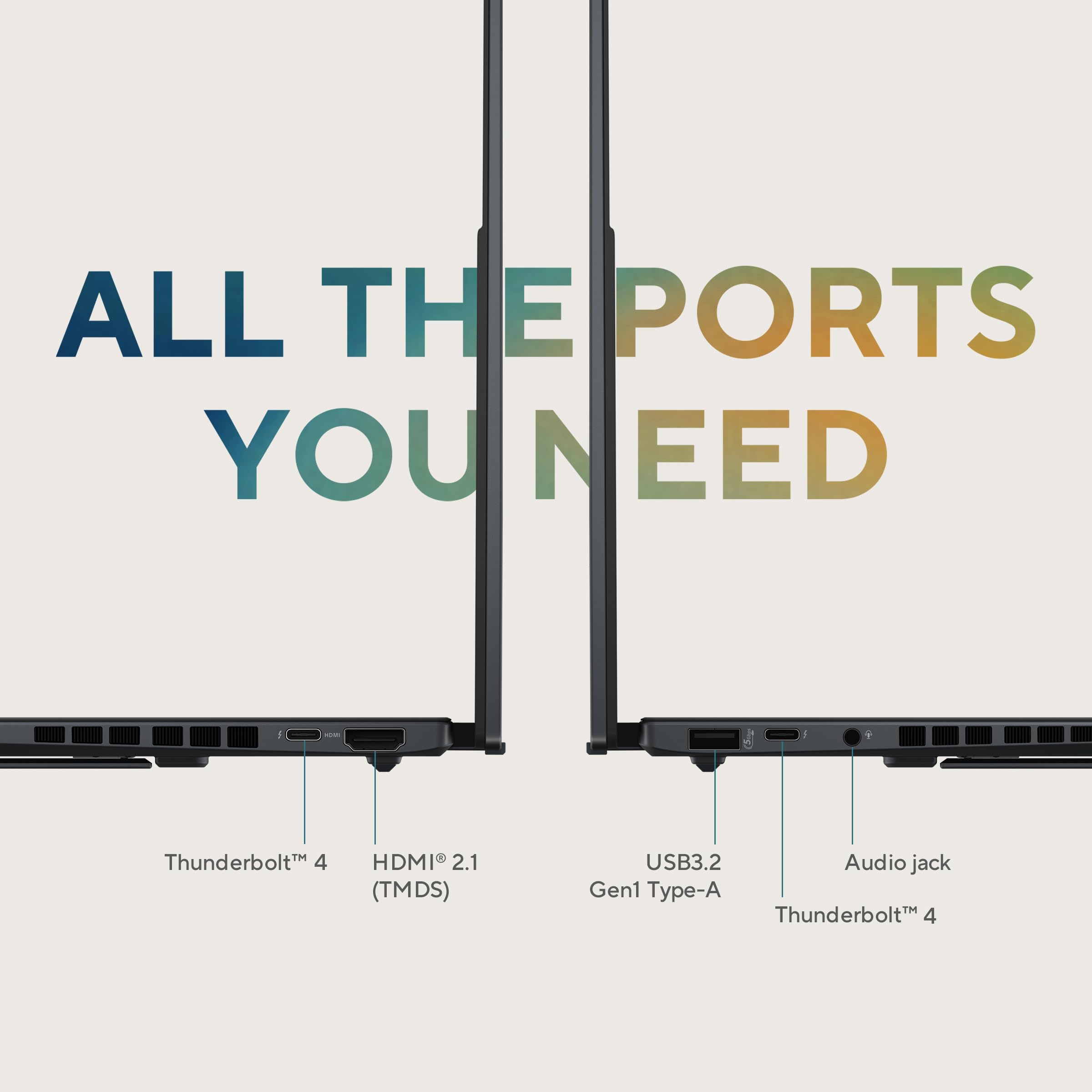 ASUS Zenbook Duo Laptop with Dual 14 Inch OLED Display