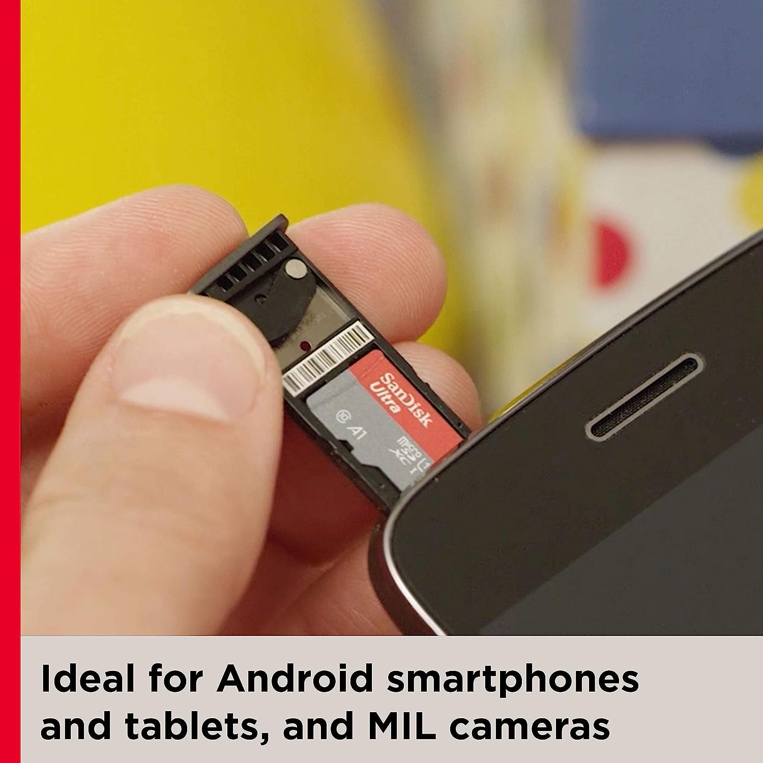 SanDisk 256GB Ultra MicroSD Card Fast Transfer Speeds