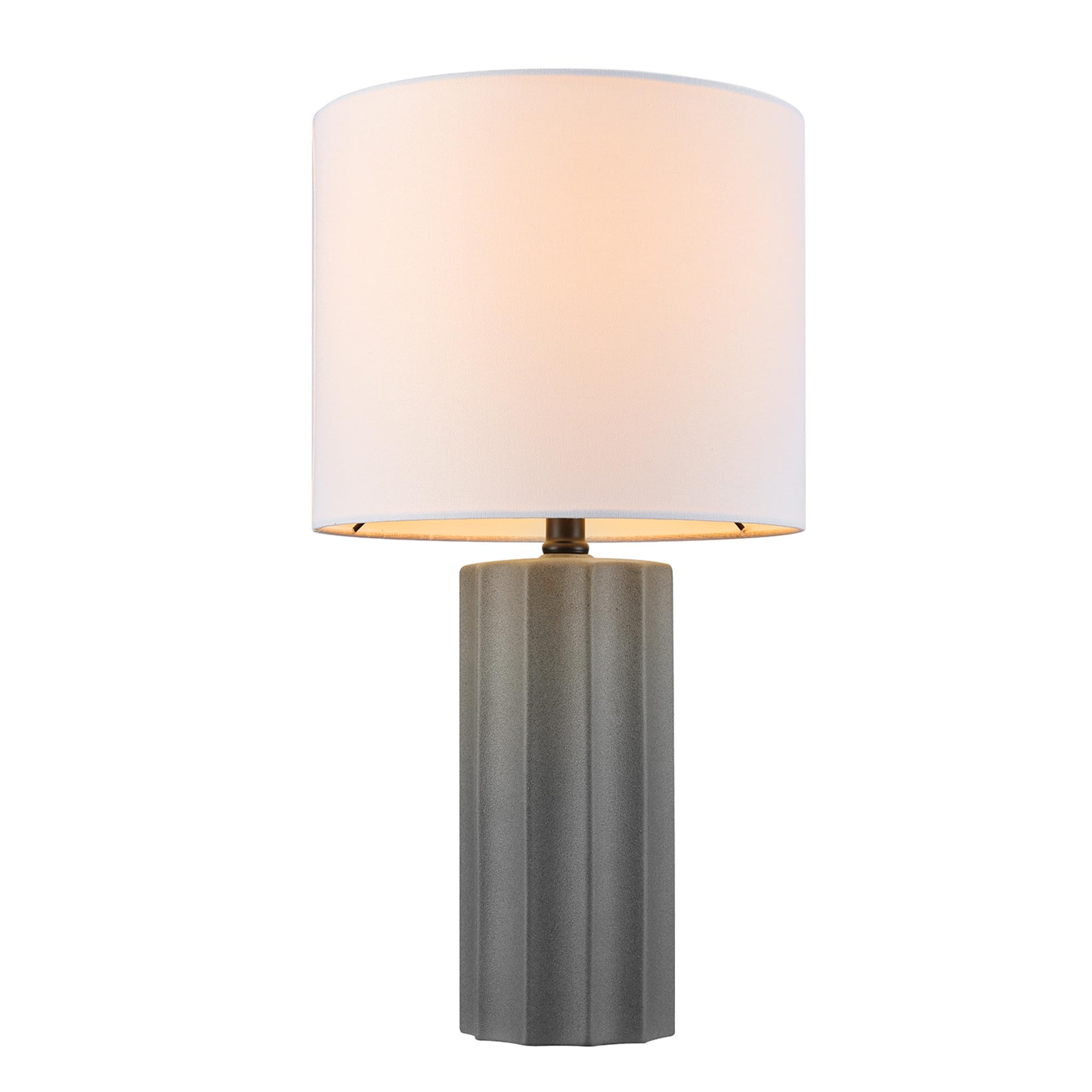 Maya 21 Inch Clear Glass Fillable Table Lamp
