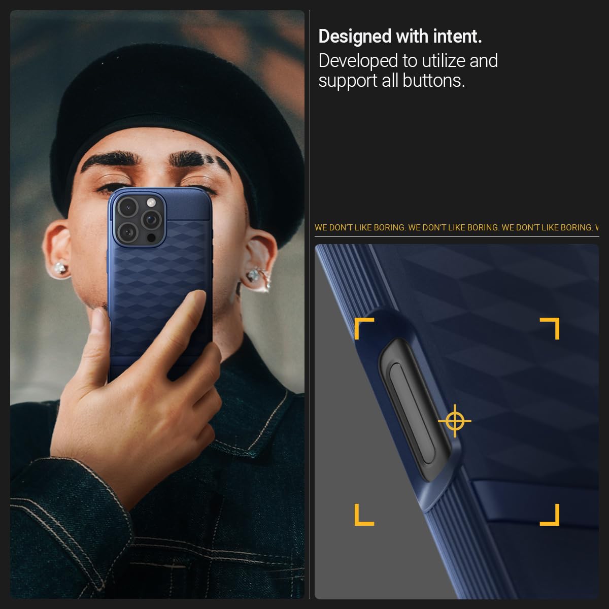 Caseology Parallax Mag iPhone 16 Pro Case with Ergonomic Design