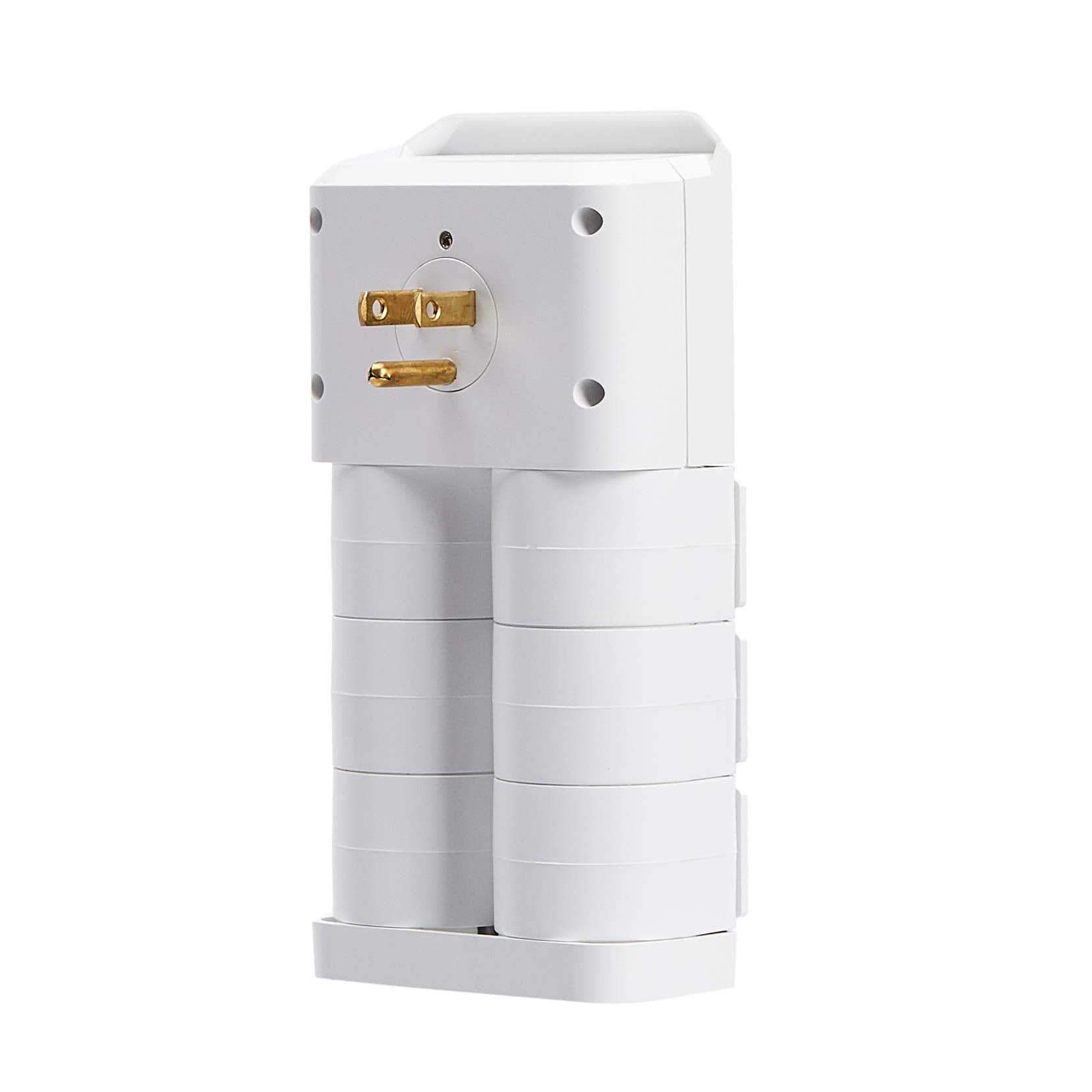 Surge Protector Wall Mount With Rotating Six Outlets