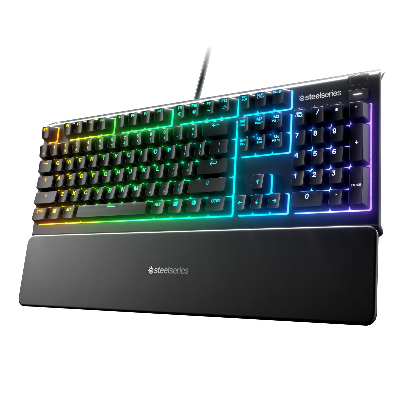 SteelSeries Apex 3 RGB Gaming Keyboard with Water Resistance