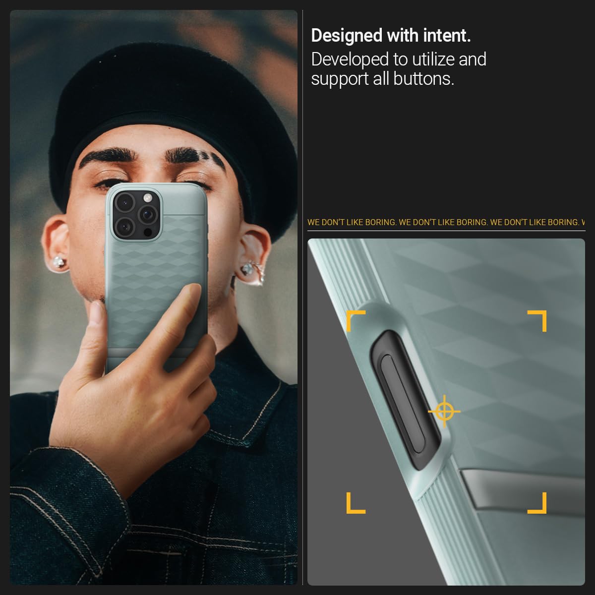Caseology Parallax Mag iPhone 16 Pro Case with Ergonomic Design