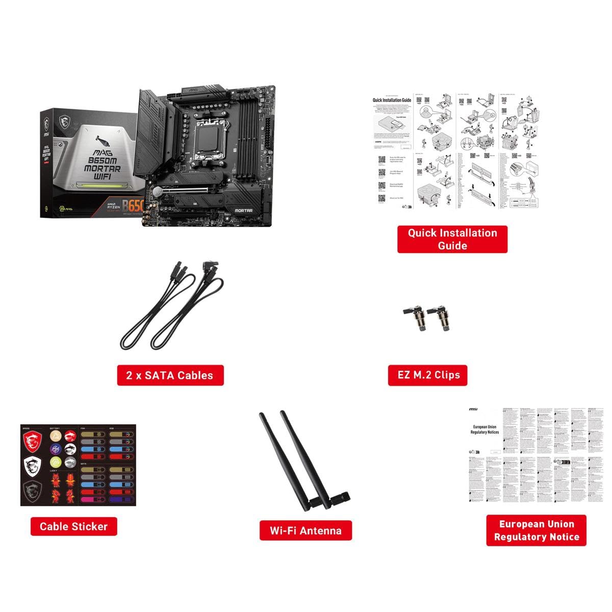 MSI MAG B650 Tomahawk WiFi Gaming Motherboard for High Performance