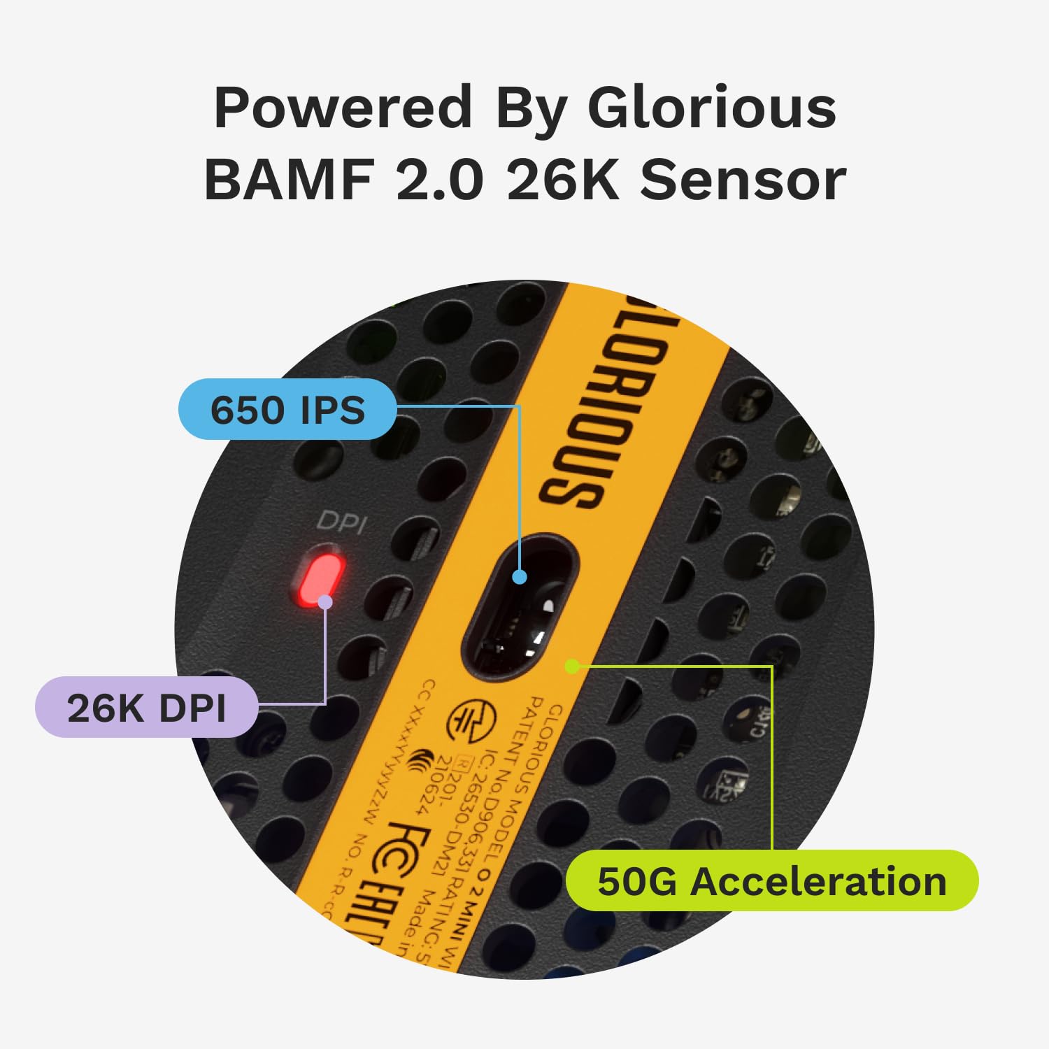 Glorious Model O Superlight Gaming Mouse for Precision
