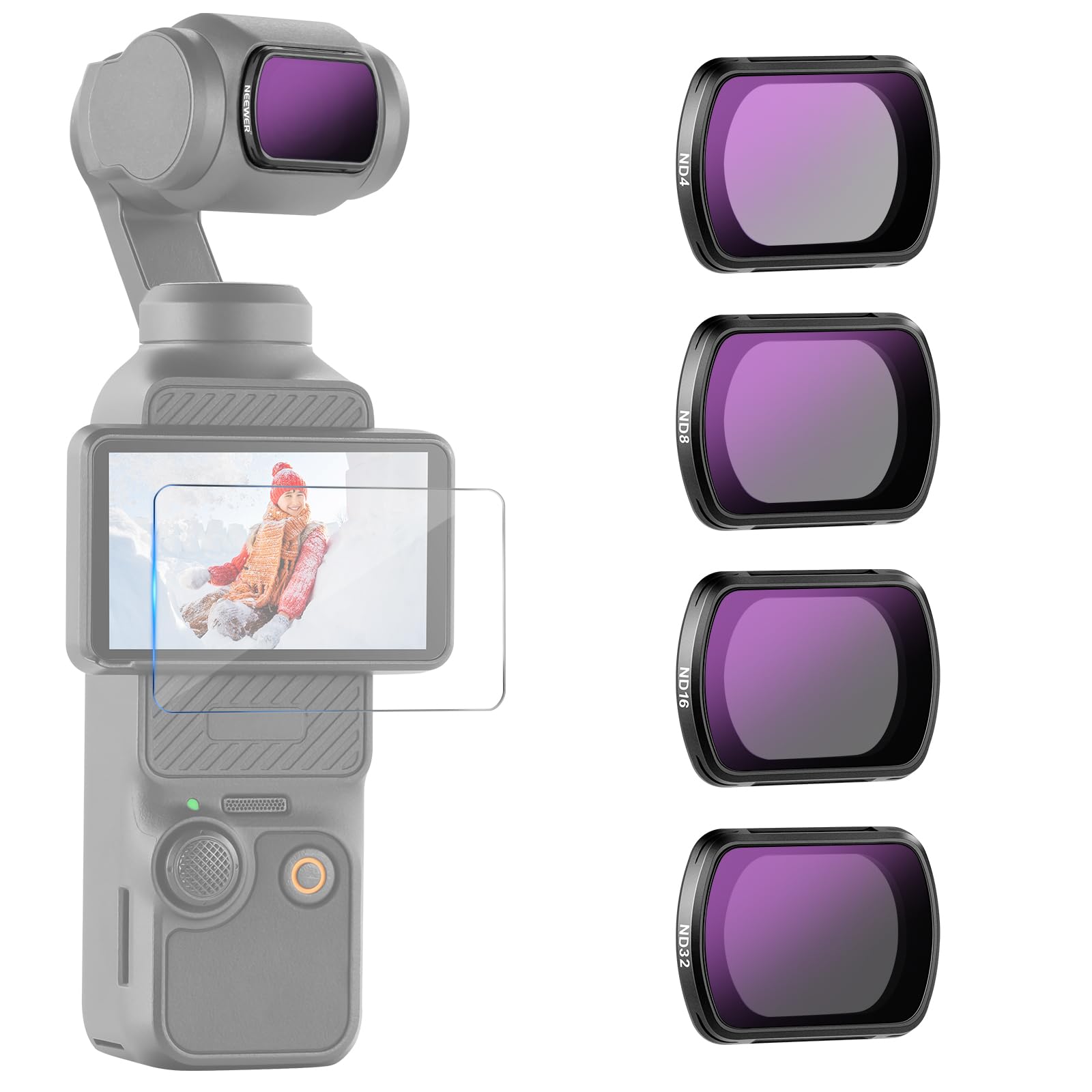 Neewer HD CPL ND Filter Kit for DJI OSMO Pocket