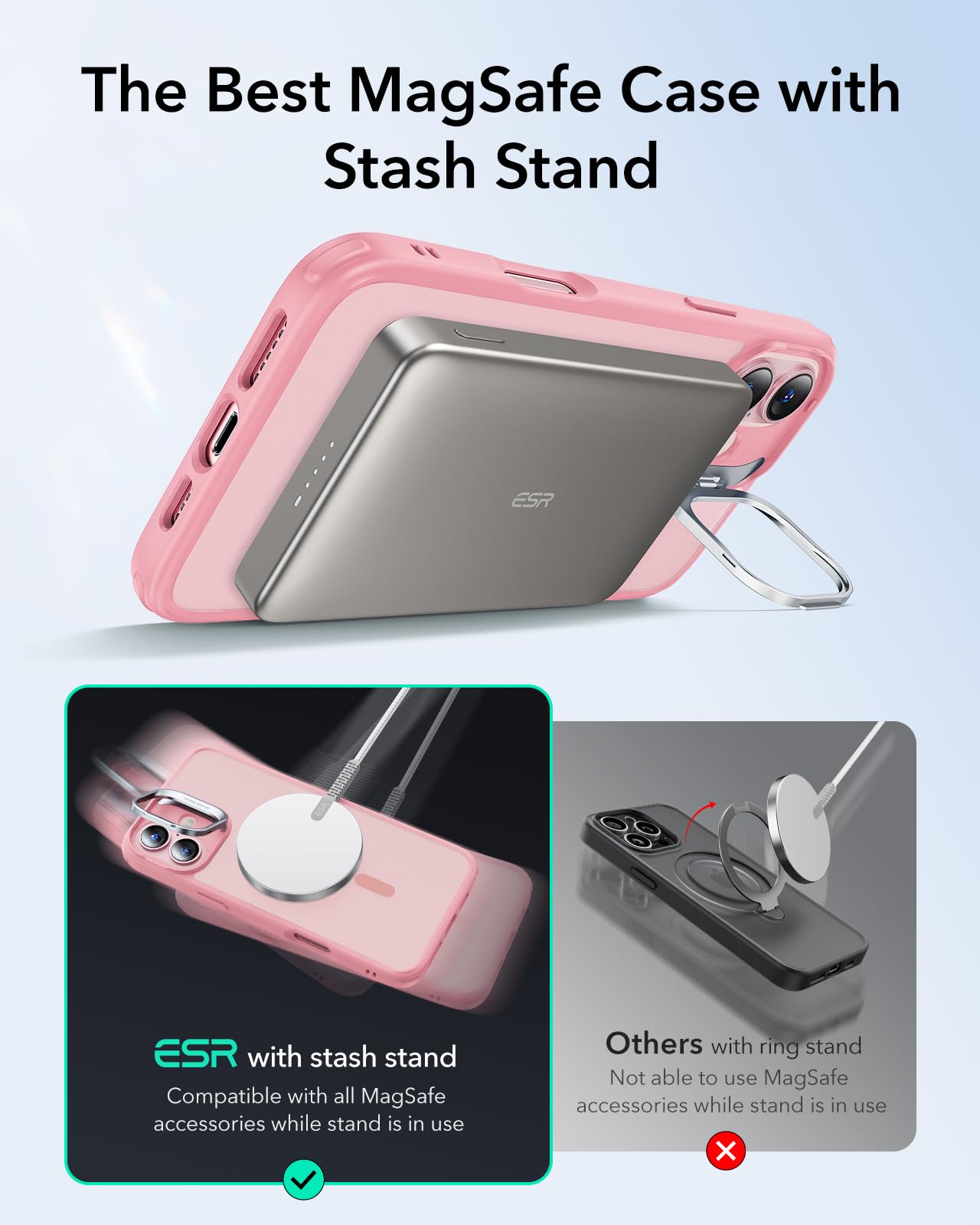 Military-Grade Clear Case for iPhone 16 Pro Max