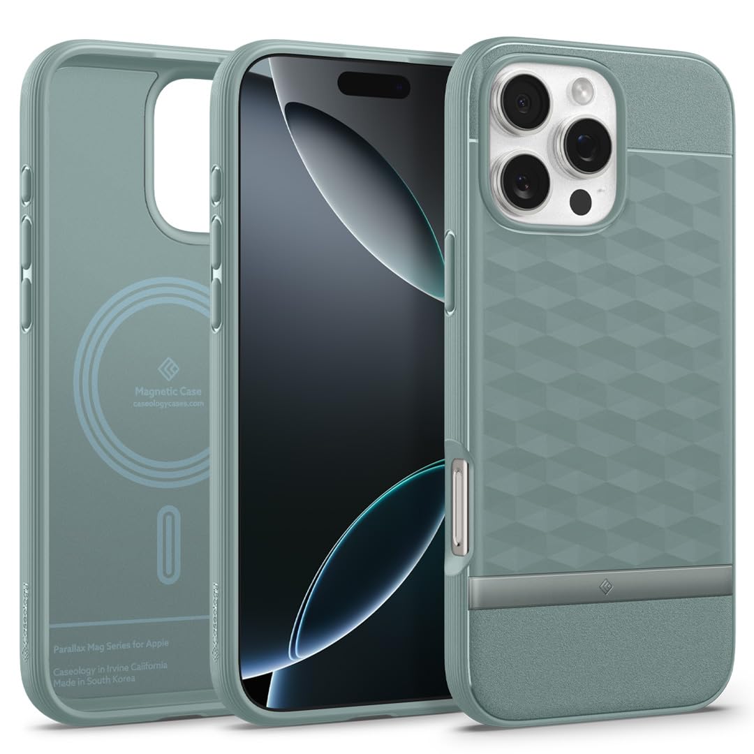 Caseology Parallax Mag iPhone 16 Pro Case with Ergonomic Design