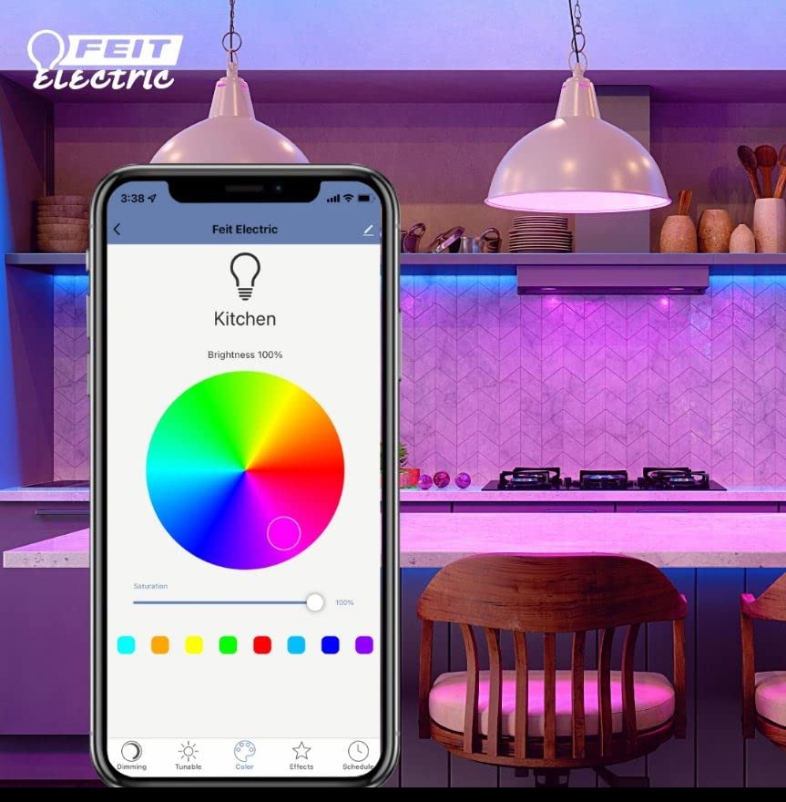 Smart RGB Color Changing LED Bulbs for Home Automation