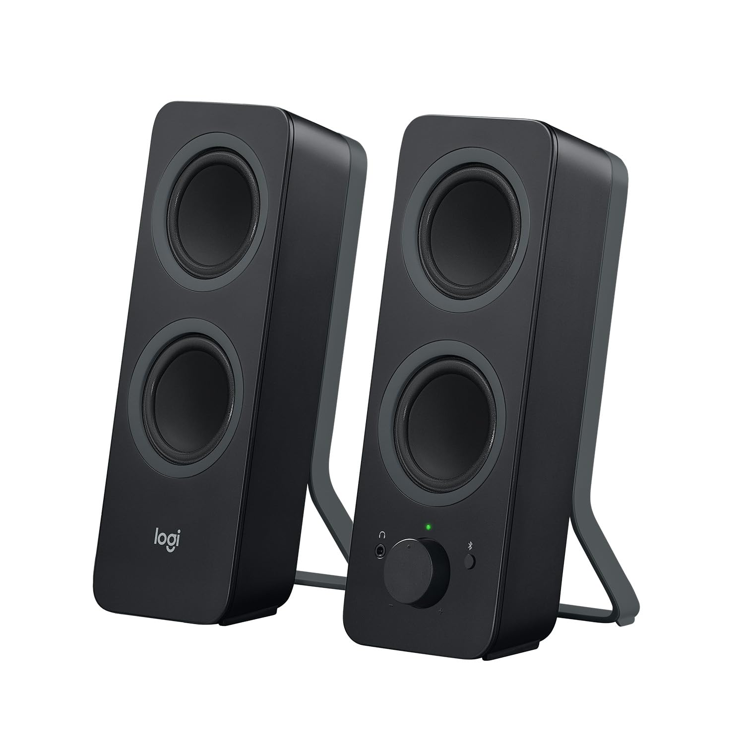 Logitech Z207 Bluetooth Computer Speakers for Rich Stereo Sound