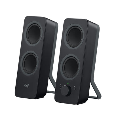 Logitech Z207 Bluetooth Computer Speakers for Rich Stereo Sound