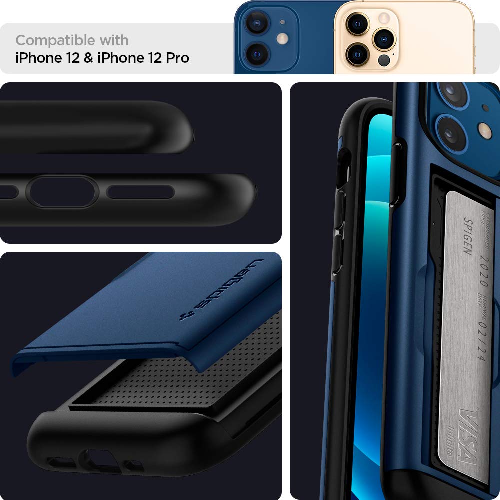 Spigen Slim Armor Case for iPhone 12 with Extreme Protection