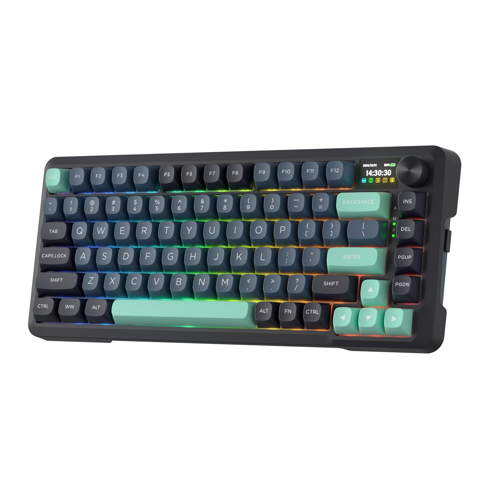 Redragon K673 Pro Wireless RGB Gaming Keyboard with Custom Knob