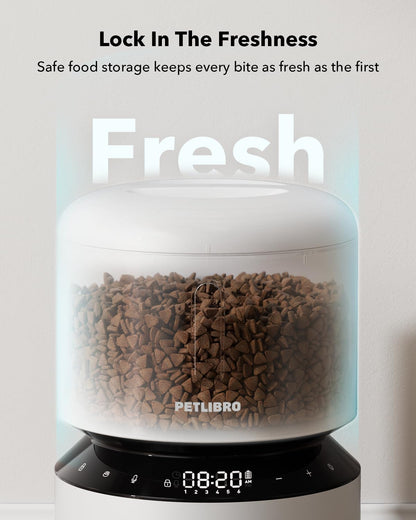 PETLIBRO Automatic Cat Feeder with HD Camera and Alerts