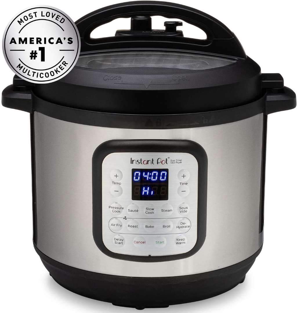 Instant Pot Duo Crisp 11 in 1 Pressure Cooker and Air Fryer