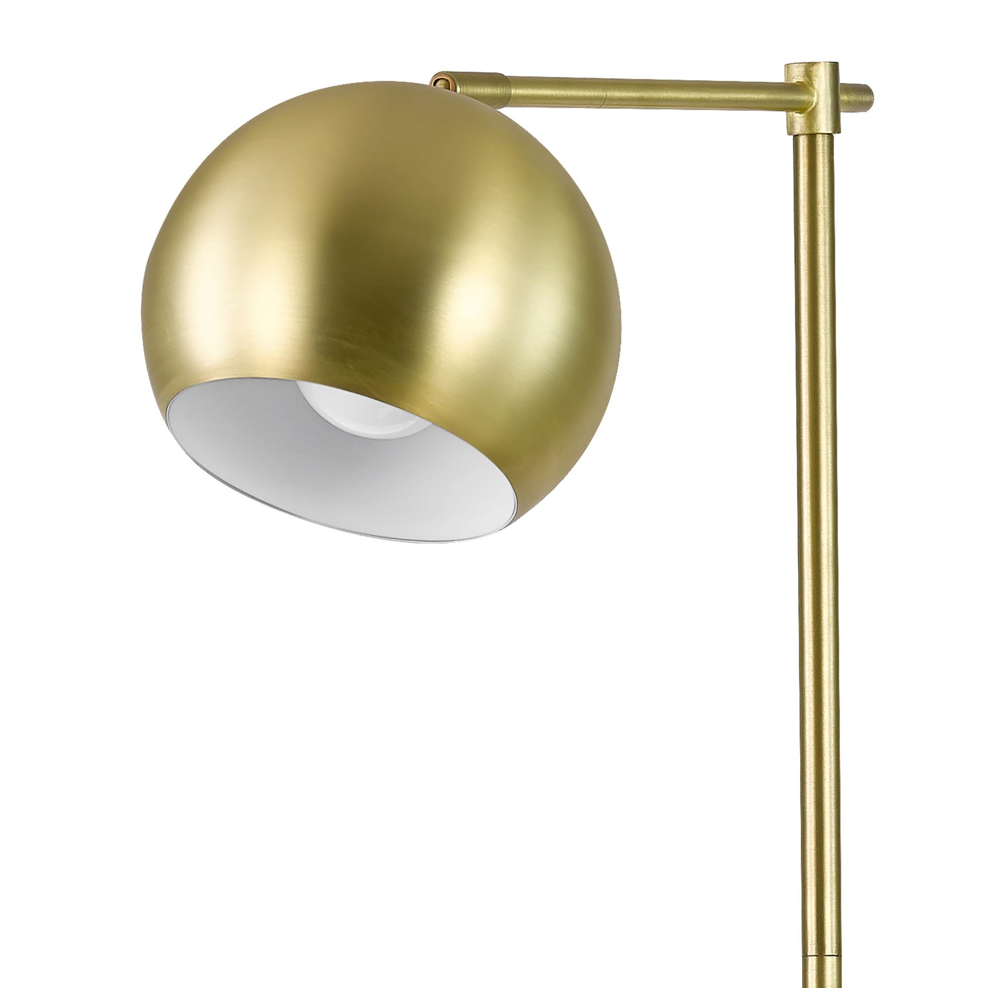 Molly Floor Lamp with Matte Black Finish and Slim Profile