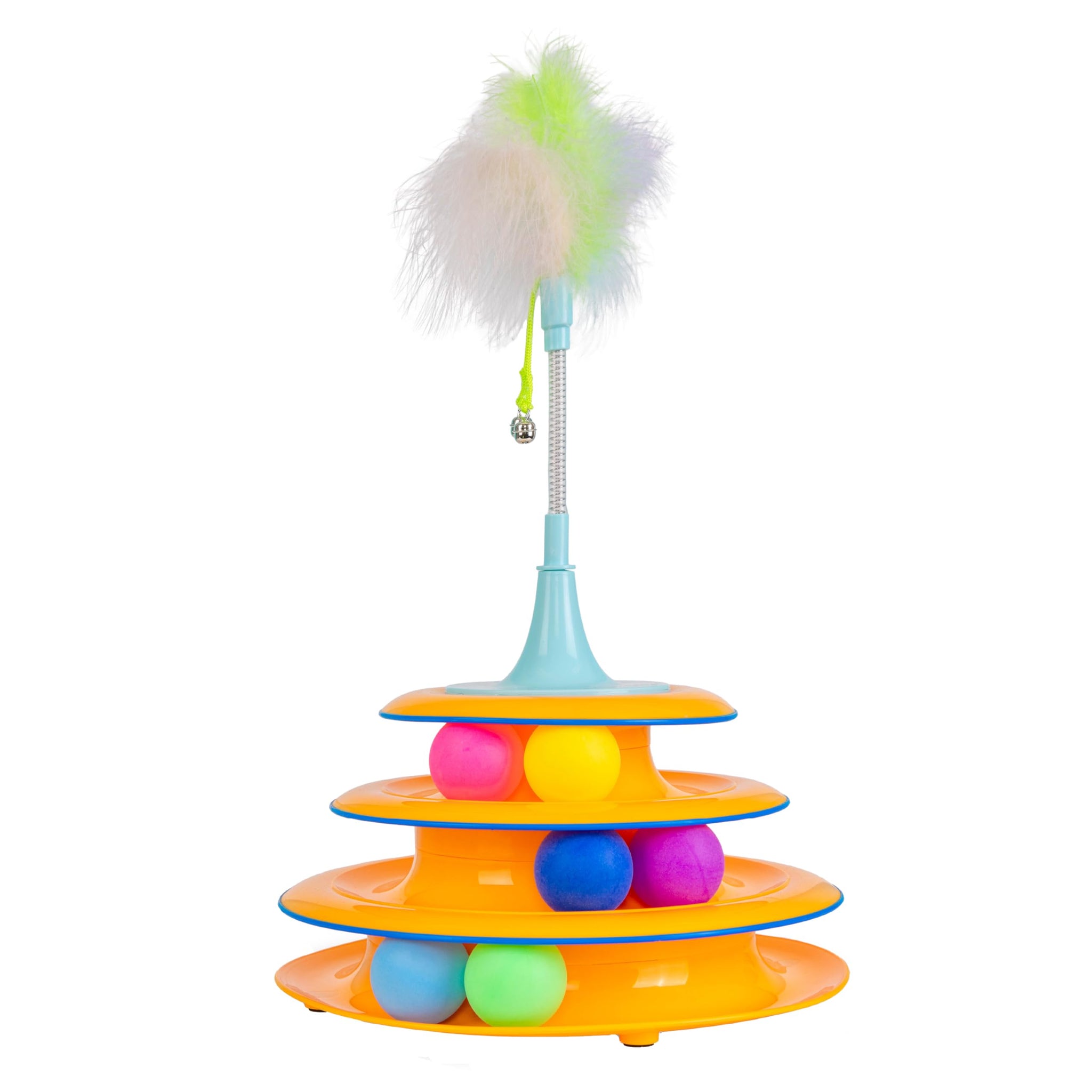 Interactive Flutter Dome Cat Toy for Indoor Play