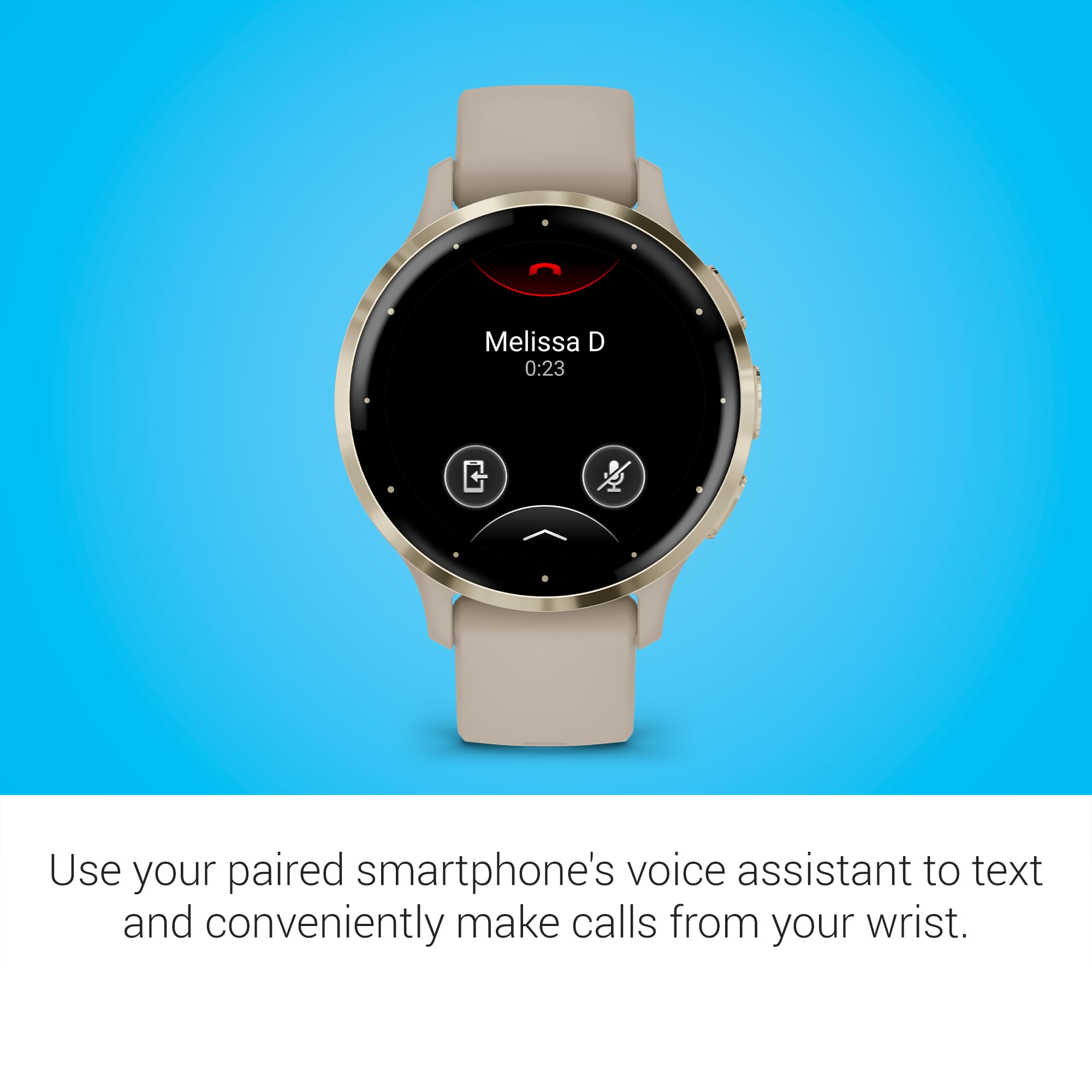 Garmin Venu 3S Smartwatch AMOLED Display Long Battery Life