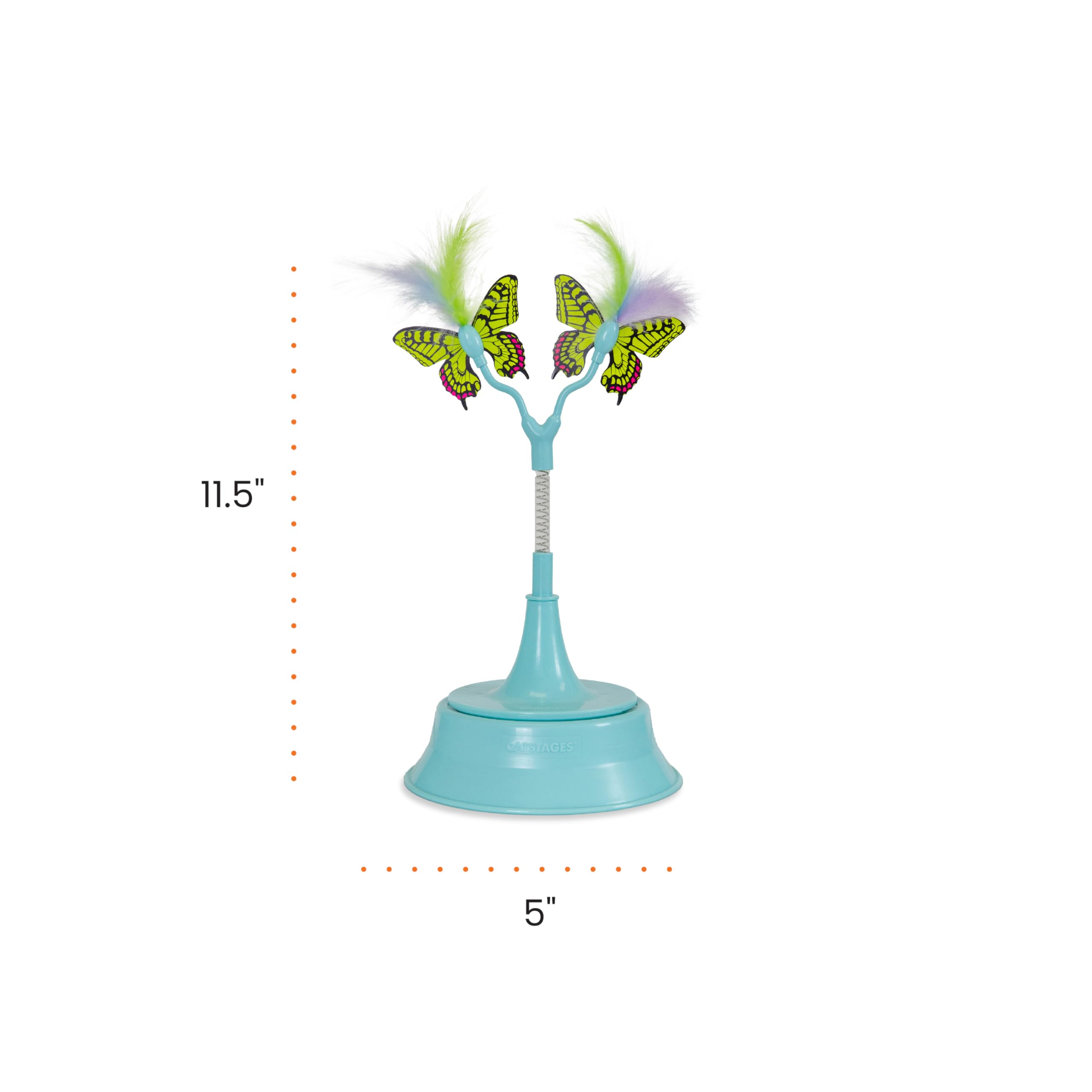 Interactive Flutter Dome Cat Toy for Indoor Play
