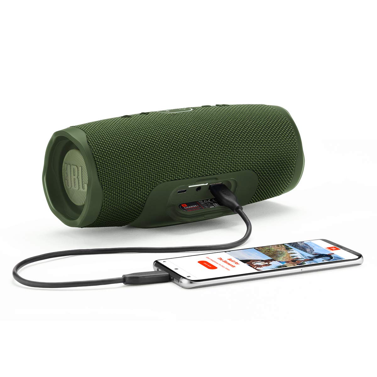 JBL Charge 4 Waterproof Bluetooth Speaker With Power Bank