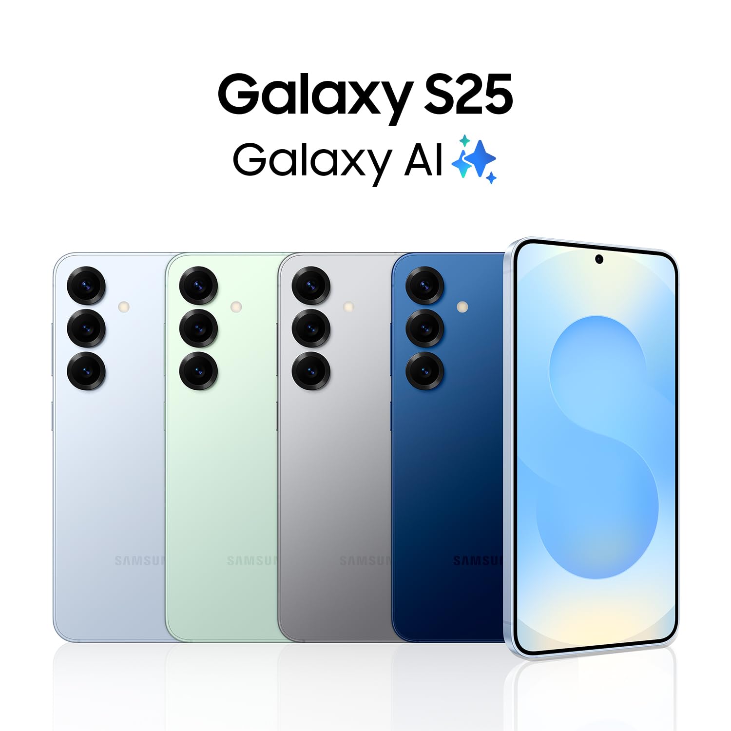 Samsung Galaxy S25 Unlocked Android Phone AI Night Mode