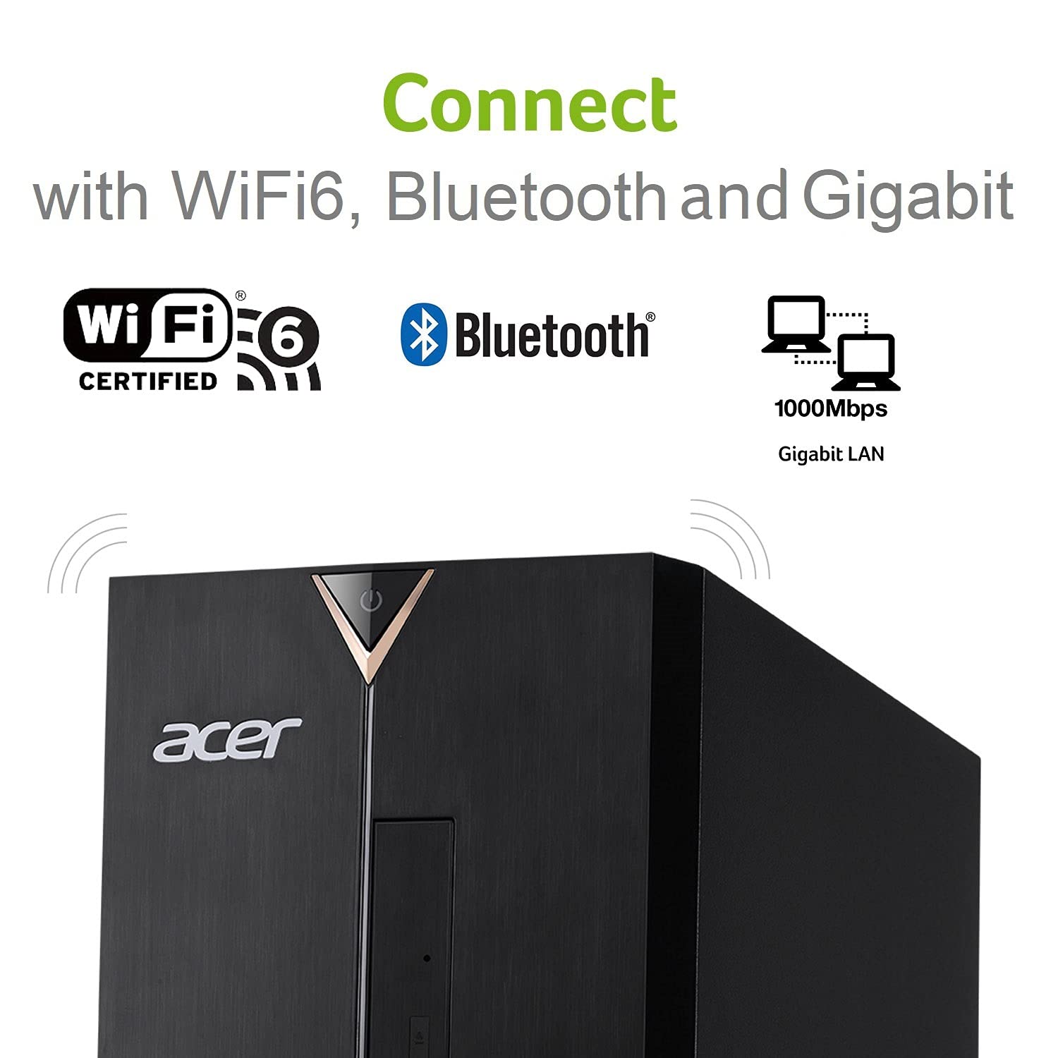 Acer Aspire TC Desktop with Fast Intel Core i5 Processor