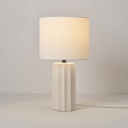 Maya 21 Inch Clear Glass Fillable Table Lamp