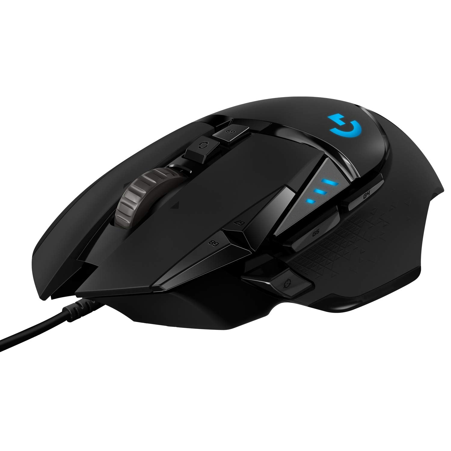 Logitech G502 HERO Wired Gaming Mouse with Adjustable Weights