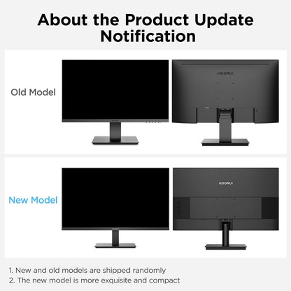 KOORUI 27 Inch IPS Monitor 1080p 100Hz HDMI VGA VESA Tilt