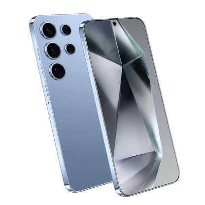 Unlocked S24 Ultra Android Phone 5G 6800mAh Dual SIM 108MP Camera Titanium Black