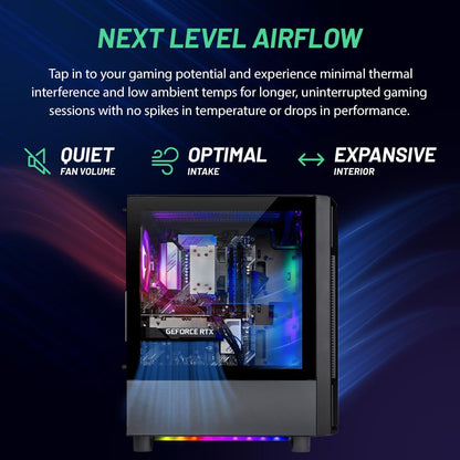 Skytech Nebula Gaming Desktop RTX 3050 Fast Performance