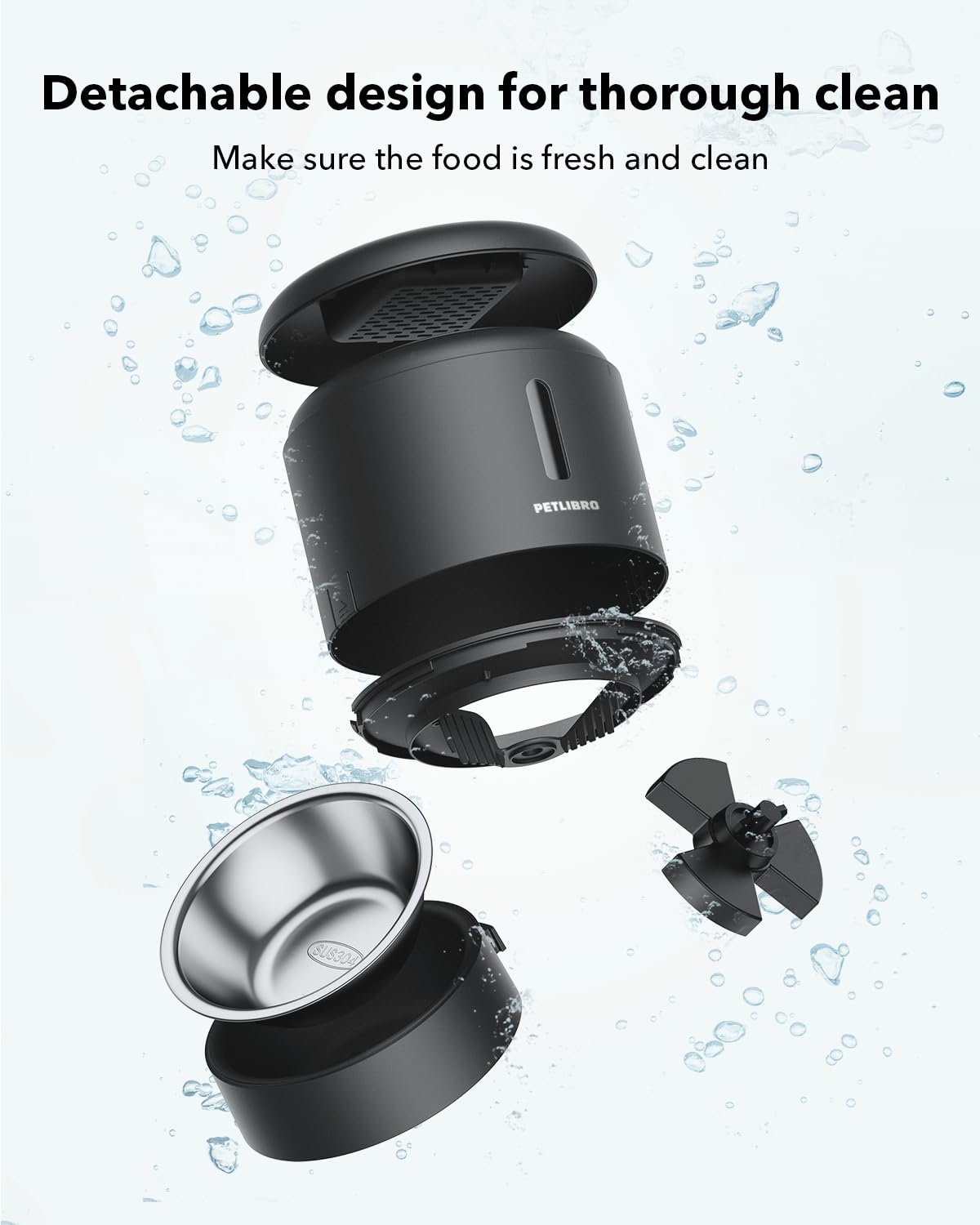 PETLIBRO Automatic Cat Feeder with HD Camera and Alerts