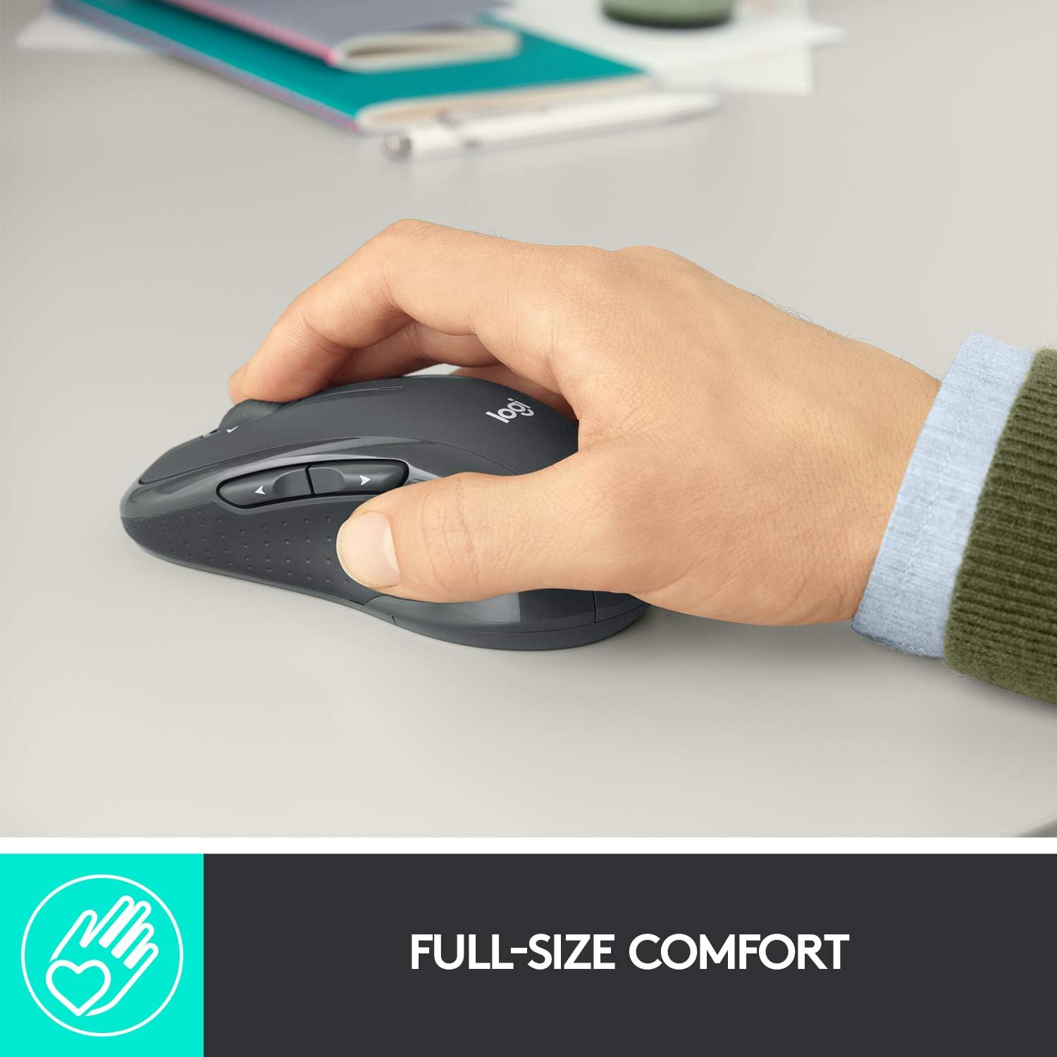 Logitech M510 Wireless Mouse for Comfort and Control