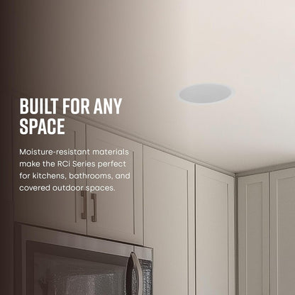 Polk Audio RC80i In Ceiling Speakers with Immersive Sound