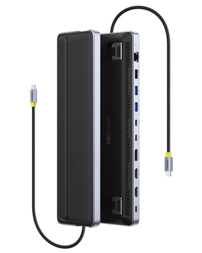Baseus 4K Multiport Docking Station Dual HDMI DP USB Hub PD