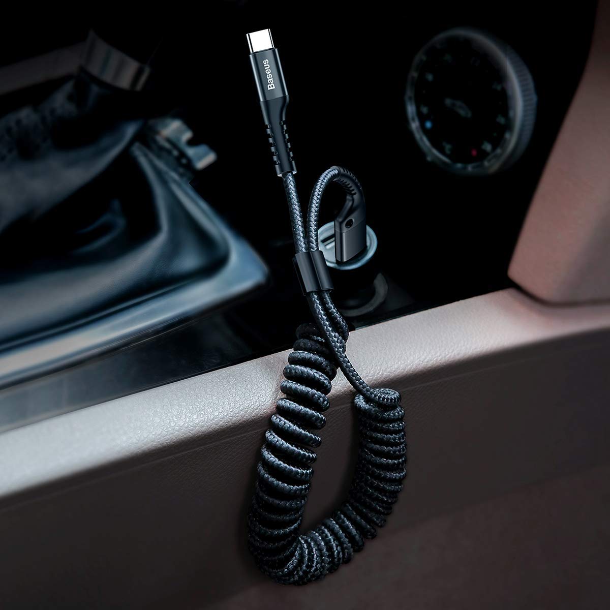 Baseus 100W Retractable USB Type C Charger Cable