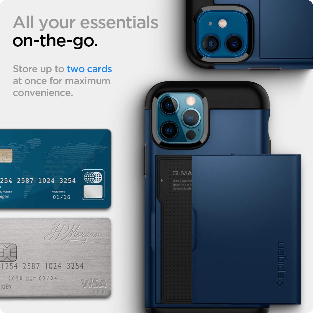 Spigen Slim Armor Case for iPhone 12 with Extreme Protection