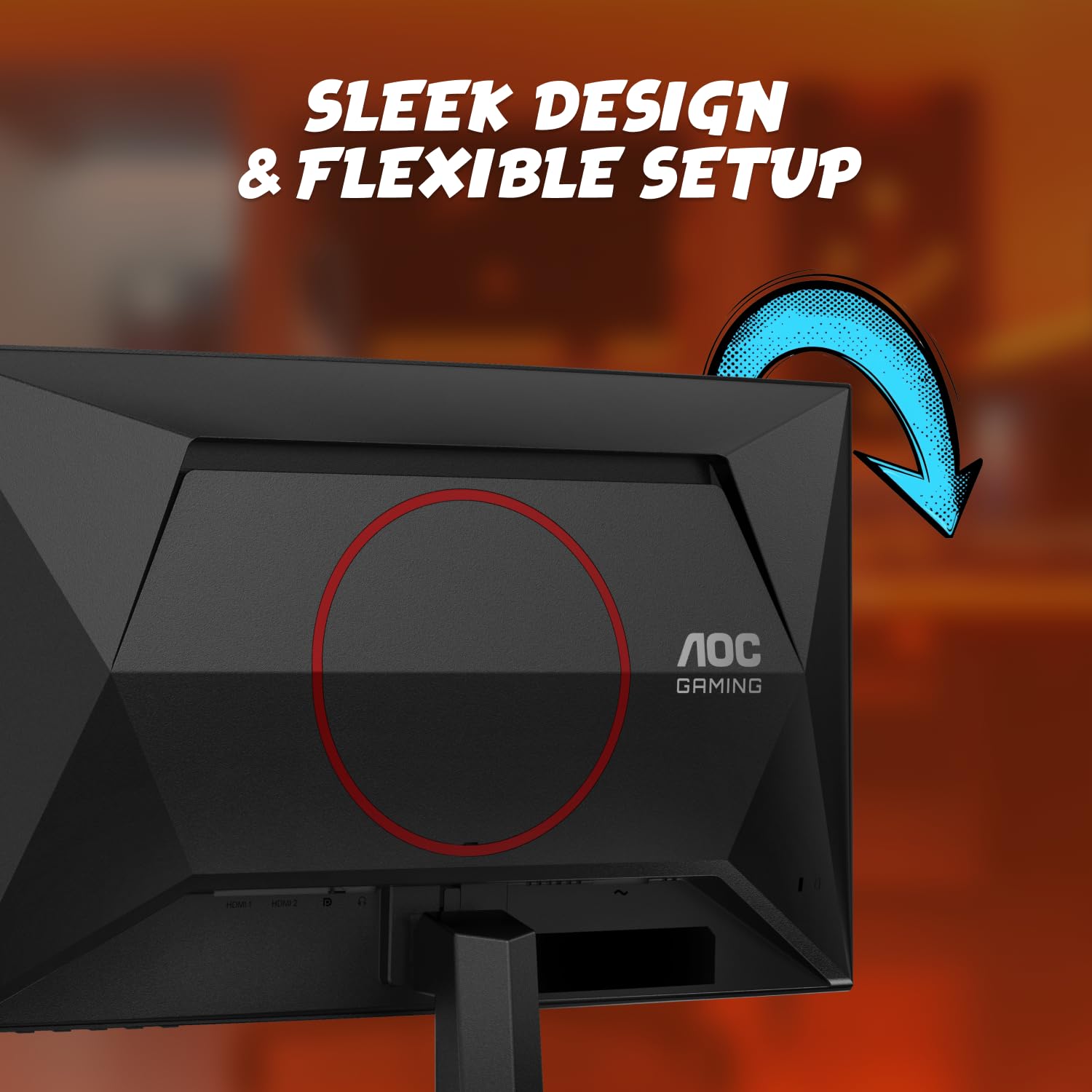 AOC 27 Inch Curved Gaming Monitor with 240Hz Refresh Rate