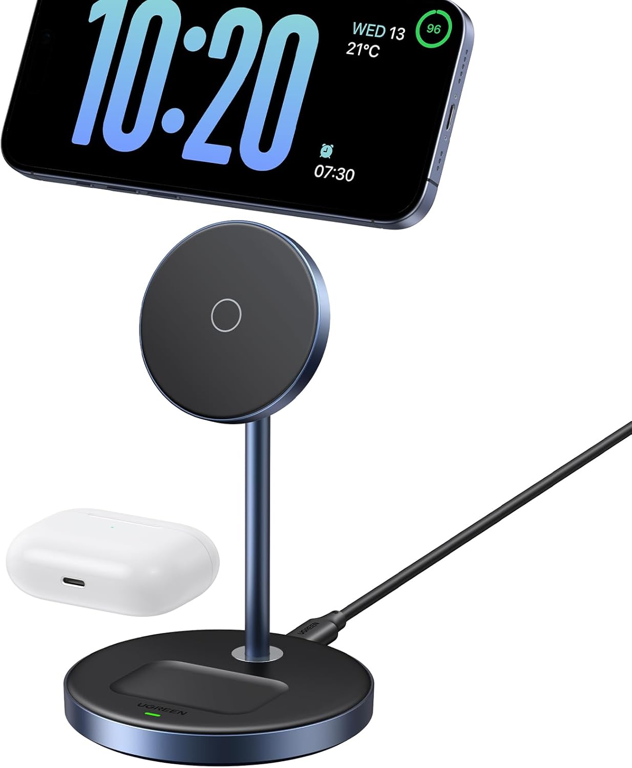 UGREEN MagFlow Fast Wireless Charger for iPhone and AirPods