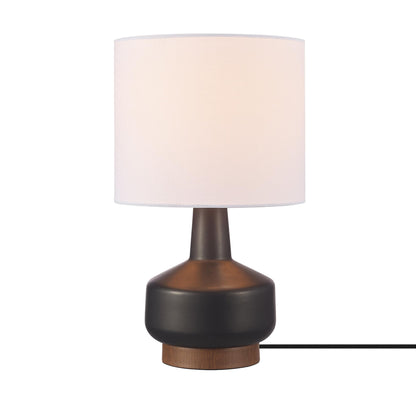 Maya 21 Inch Clear Glass Fillable Table Lamp