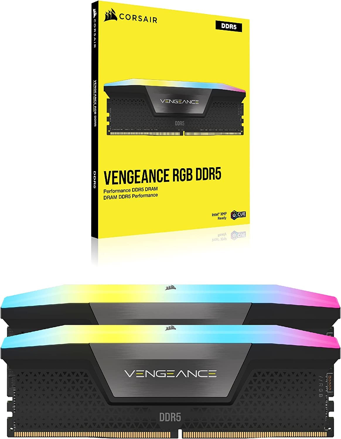 Corsair Vengeance RGB DDR5 RAM 32GB High Speed Memory