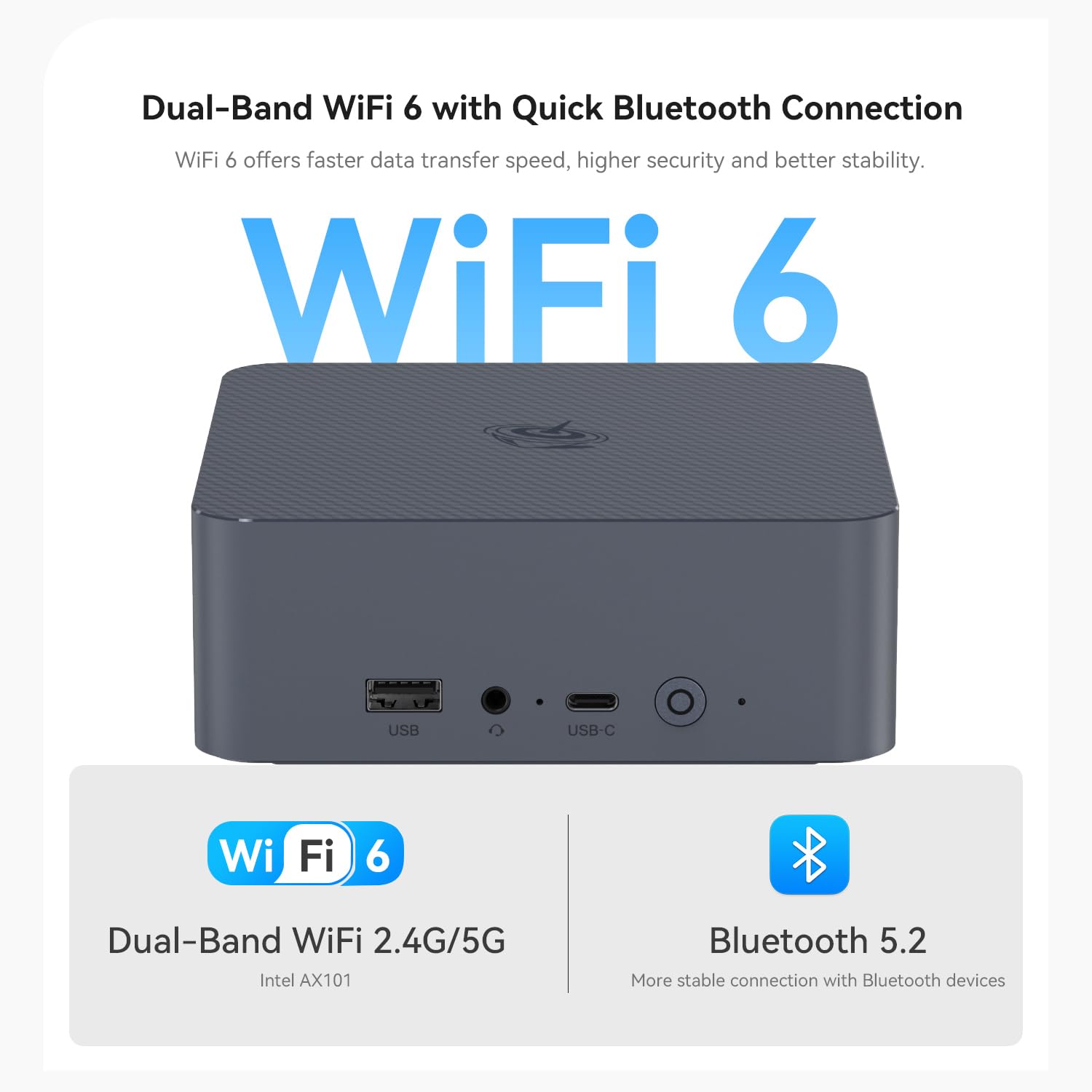 Beelink EQI12 Mini PC with Powerful Intel Core i7