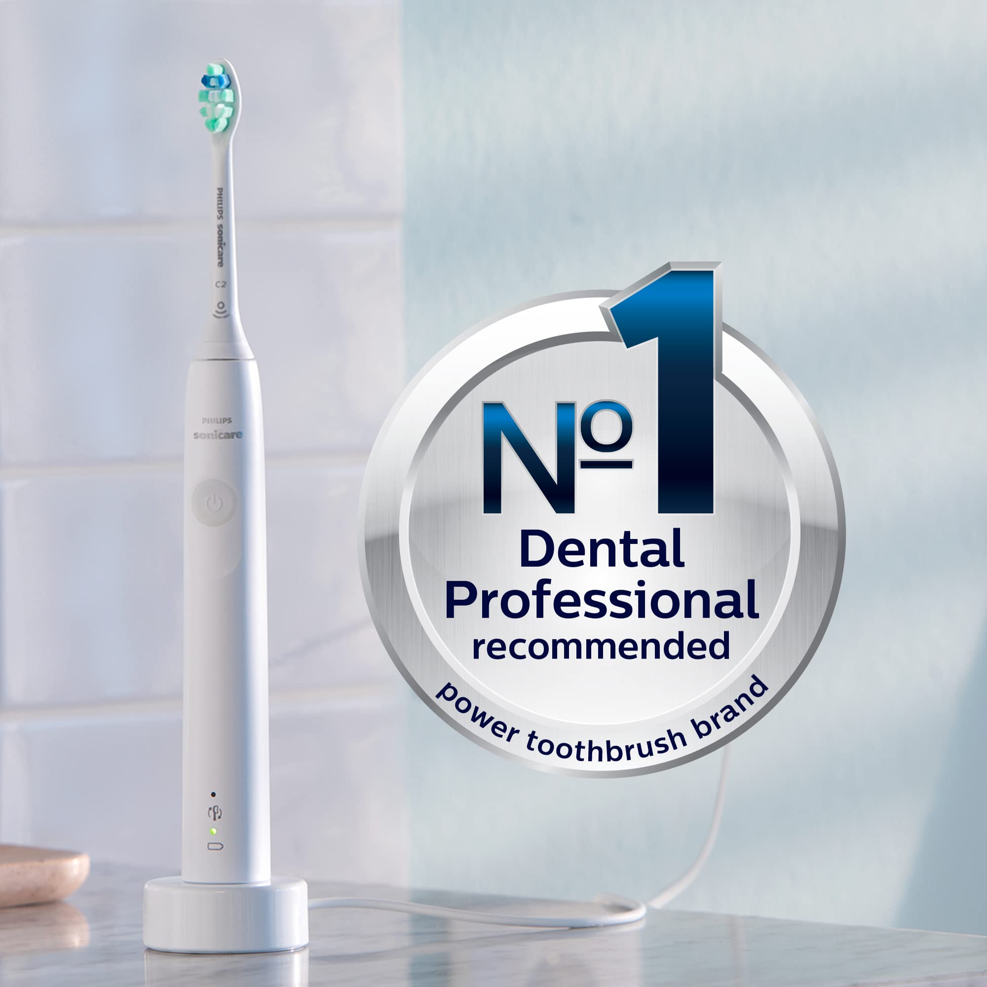 Philips Sonicare 4100 Electric Toothbrush for Superior Plaque Removal