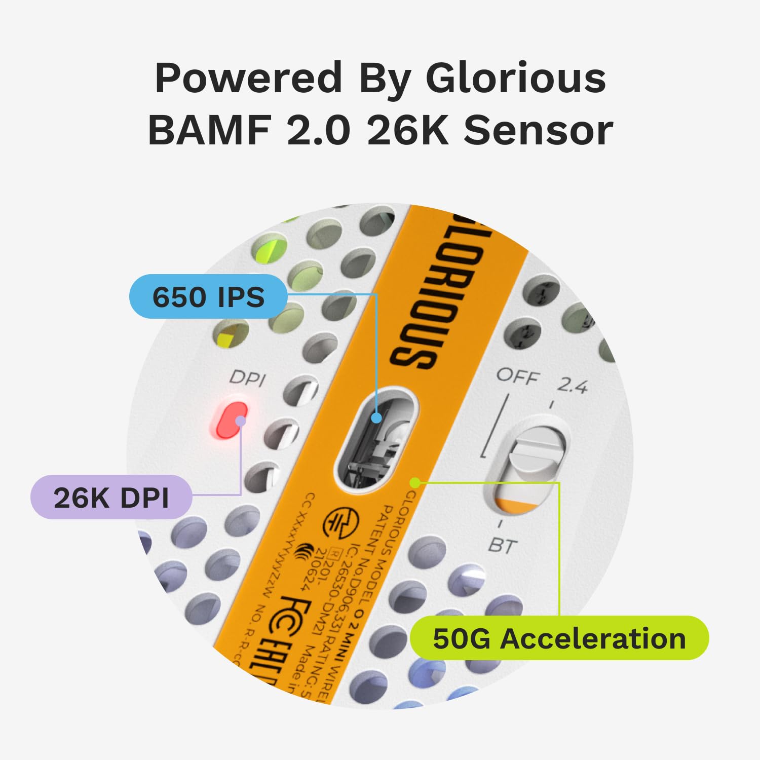 Glorious Model D Wireless Gaming Mouse Superlight Performance