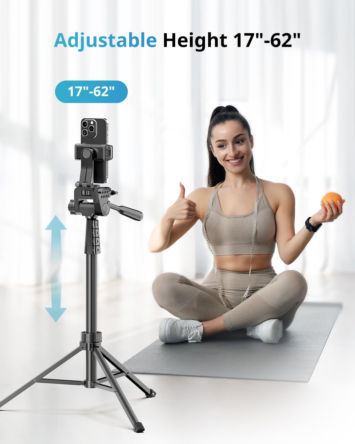 UBeesize 12 Inch Selfie Ring Light with Adjustable Tripod
