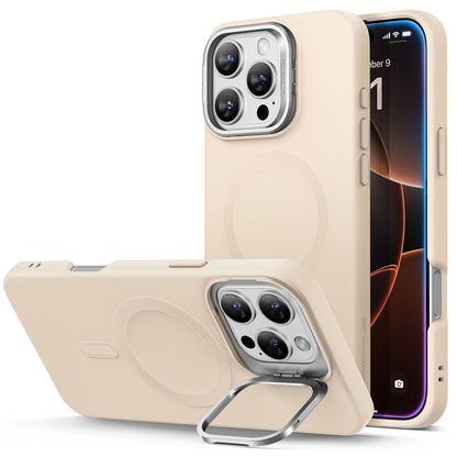 Military-Grade iPhone 16 Pro Max Case with Built-in Stand